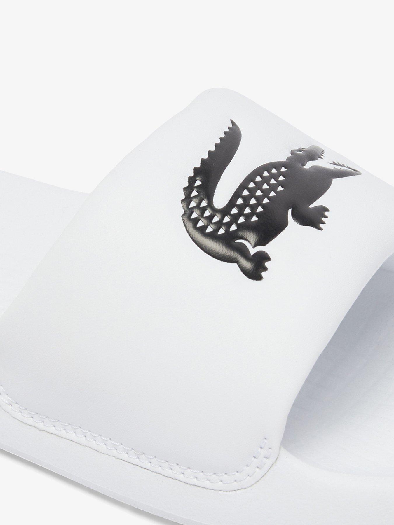 Image 6 of 6 of Lacoste Junior Serve Slide  - White