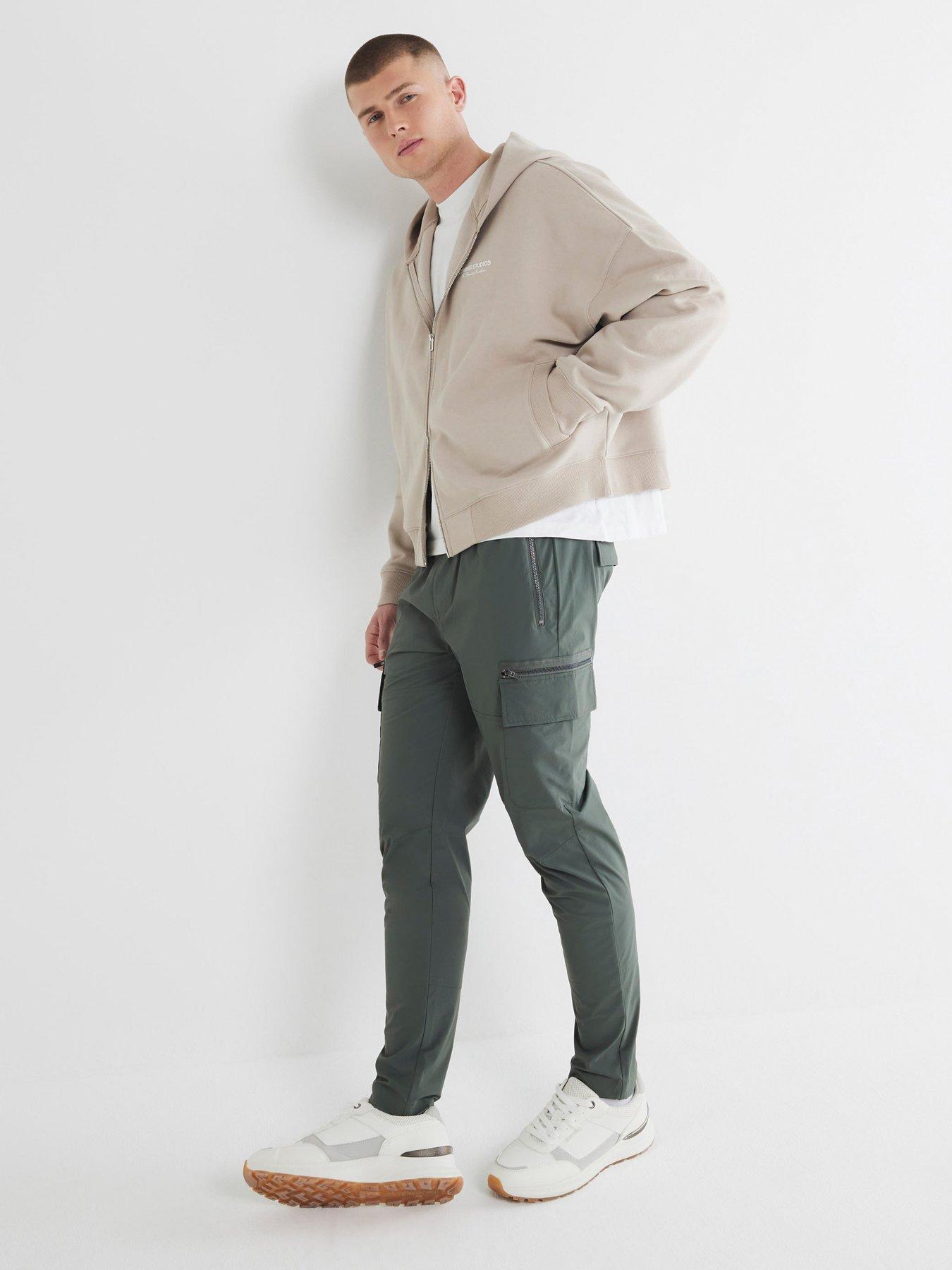 river-island-affleck-skinny-cargo-pants-greenfront