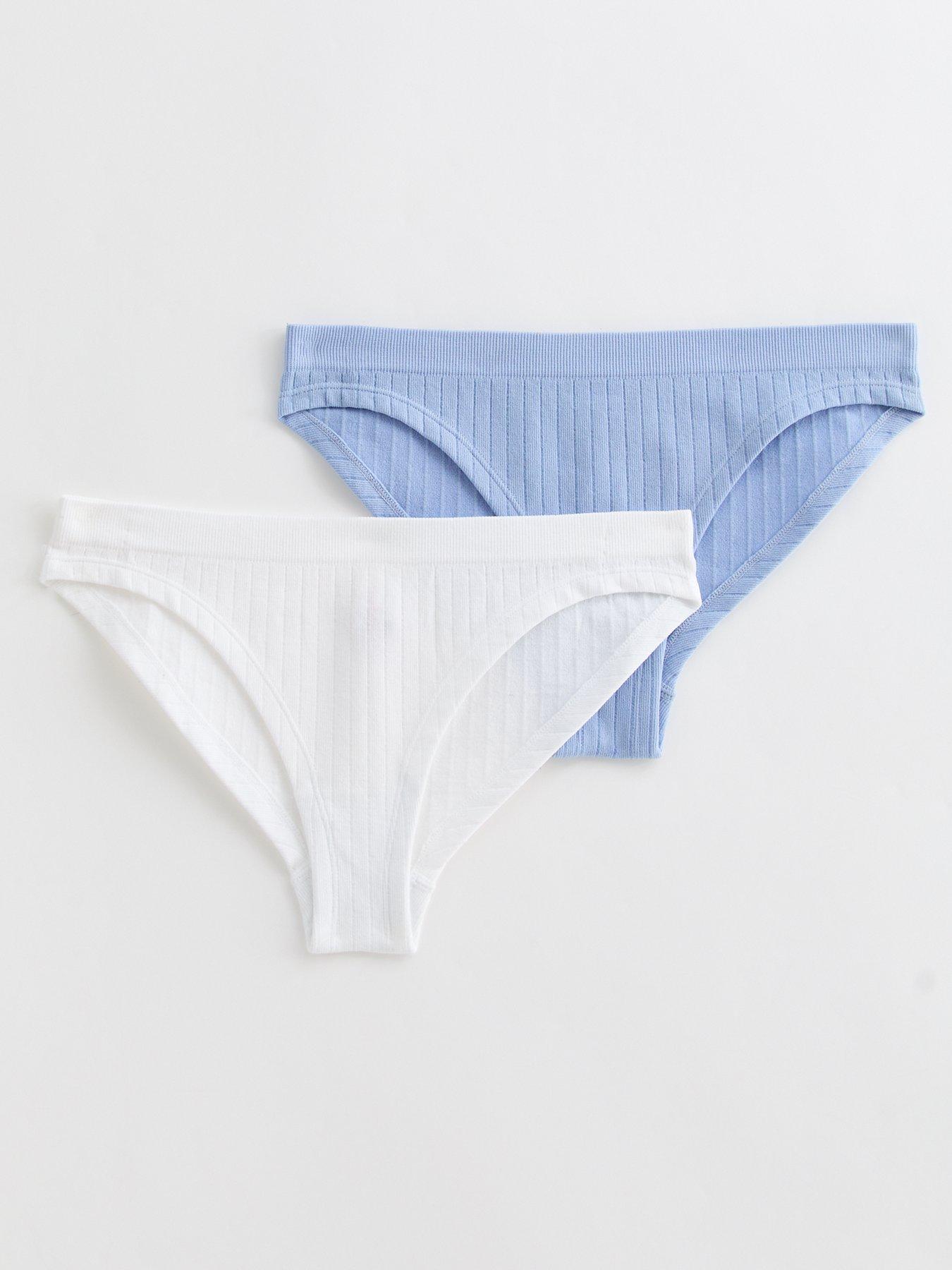Image of New Look 915 Girls Pack Of 2 Multicoloured Briefs - Multi