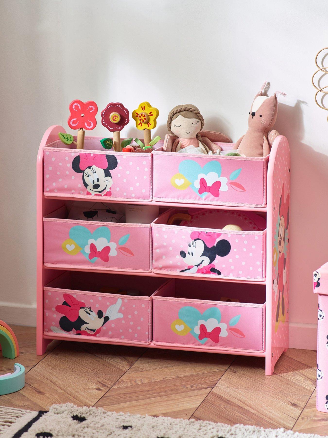 Image 1 of 7 of Mickey Mouse Minnie Mouse Storage Unit