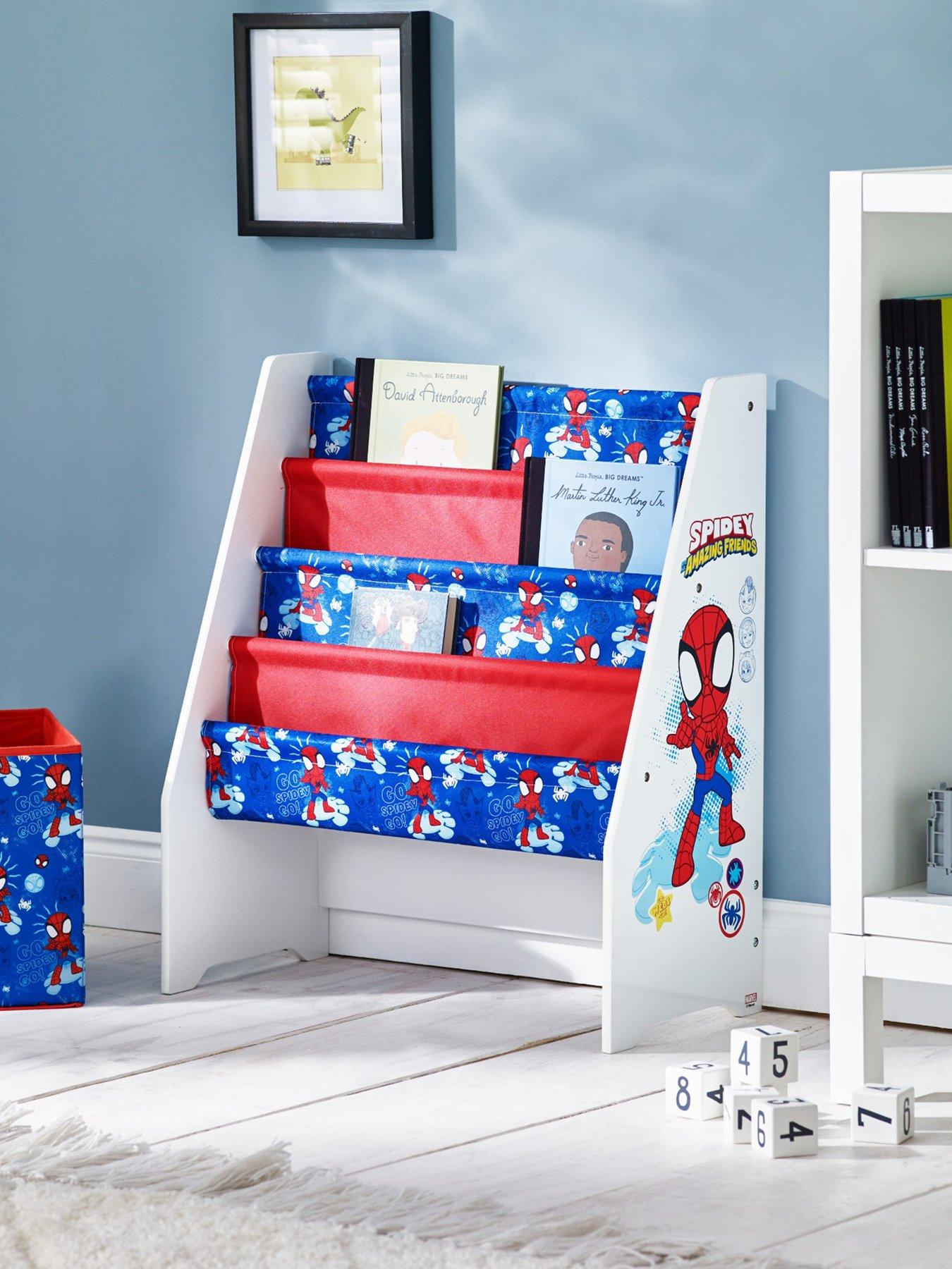 spiderman-marvel-spidey-friends-bookcase