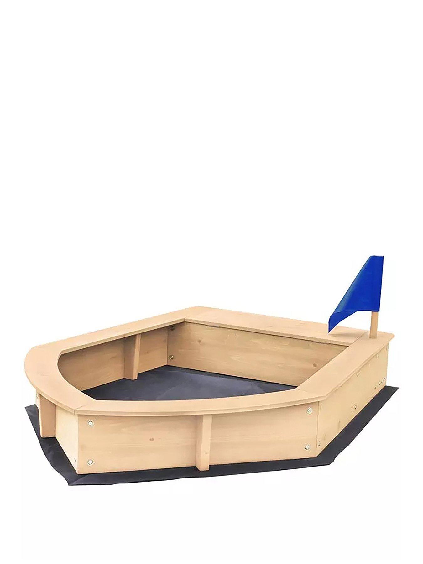 Image of Liberty House Boat Sandpit with Cover