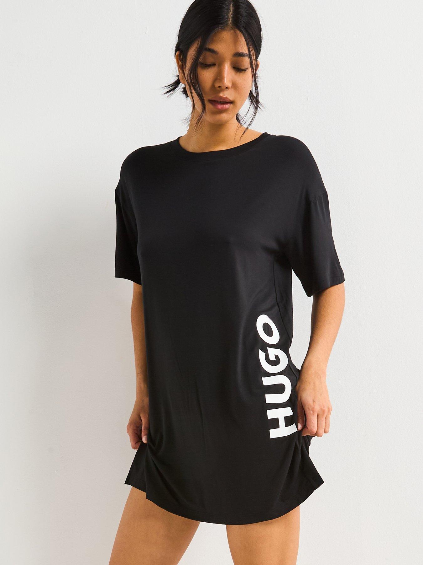 undefined Unite Logo Nightdress - Black