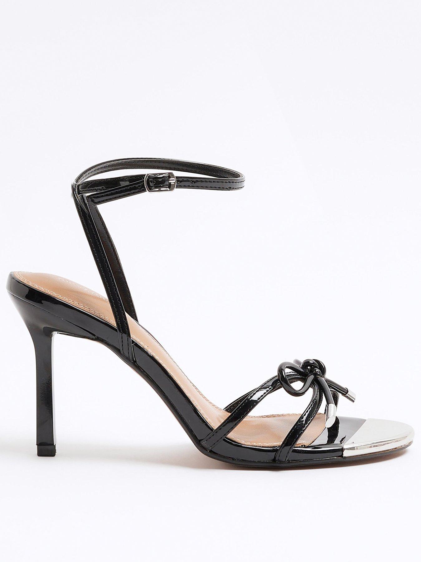 river-island-bow-heeled-sandal-black