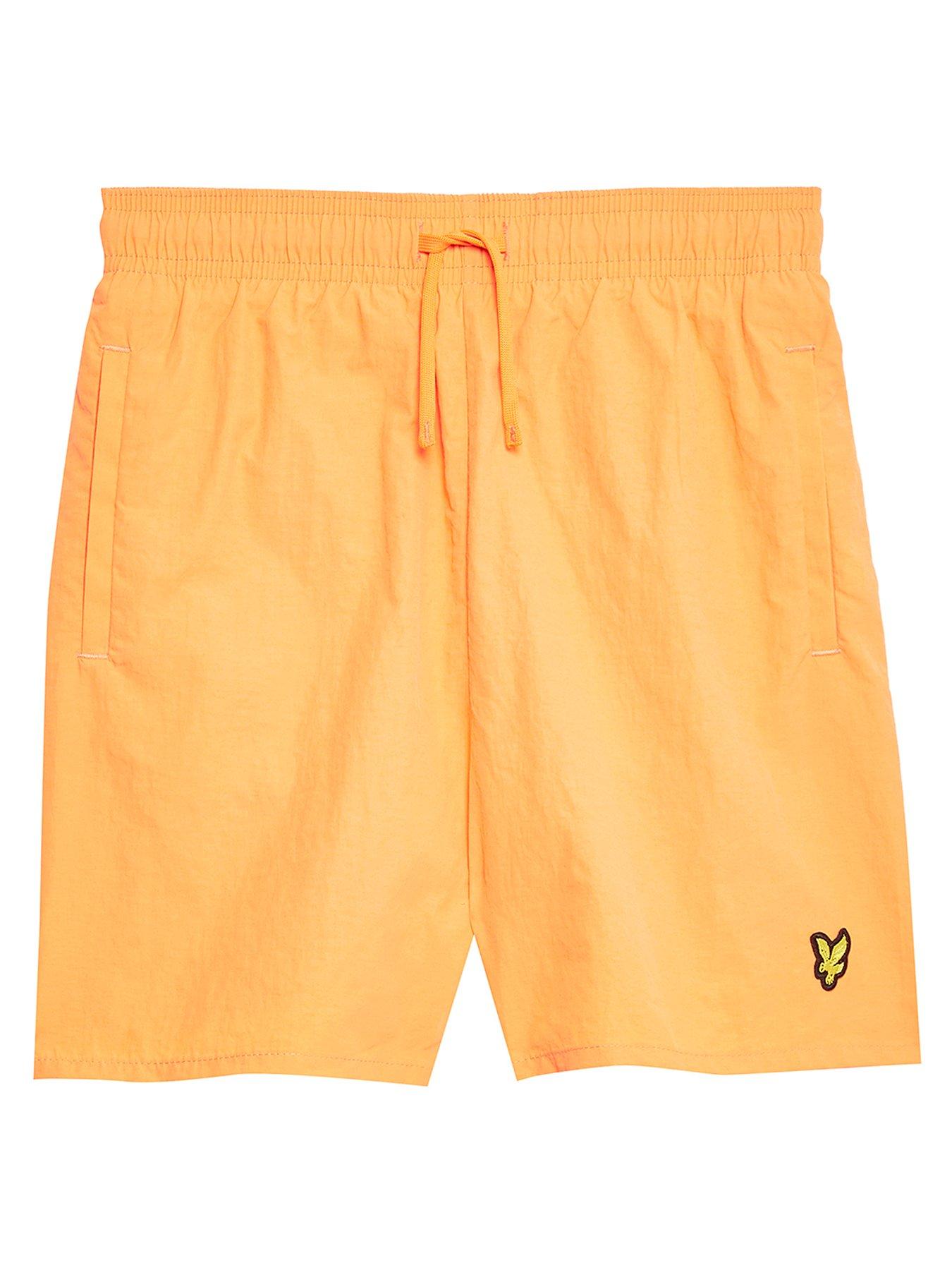 Image 1 of 3 of Lyle & Scott Boys Plain Swim Short - Orange