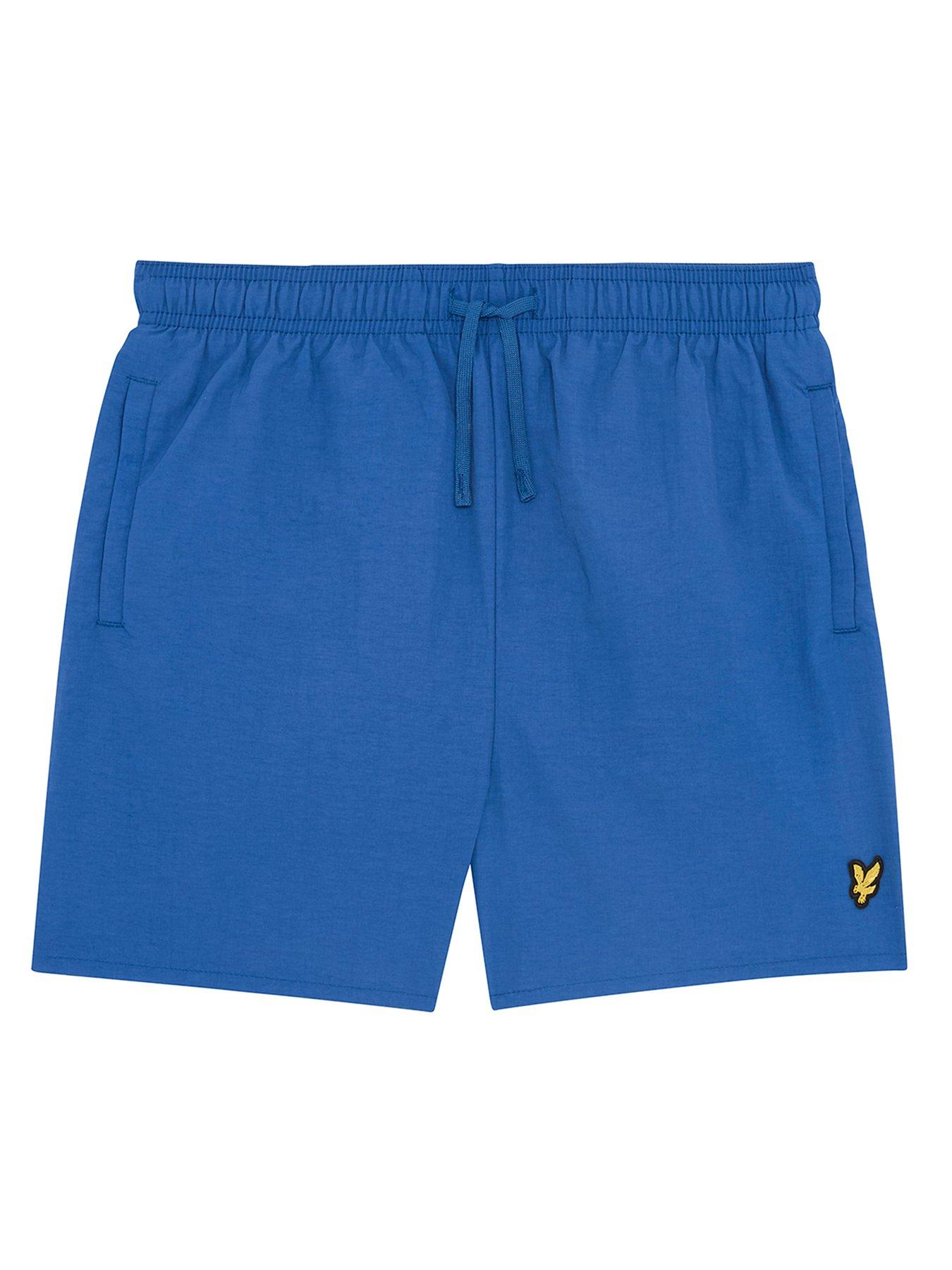 undefined Boys Plain Swim Short - Blue