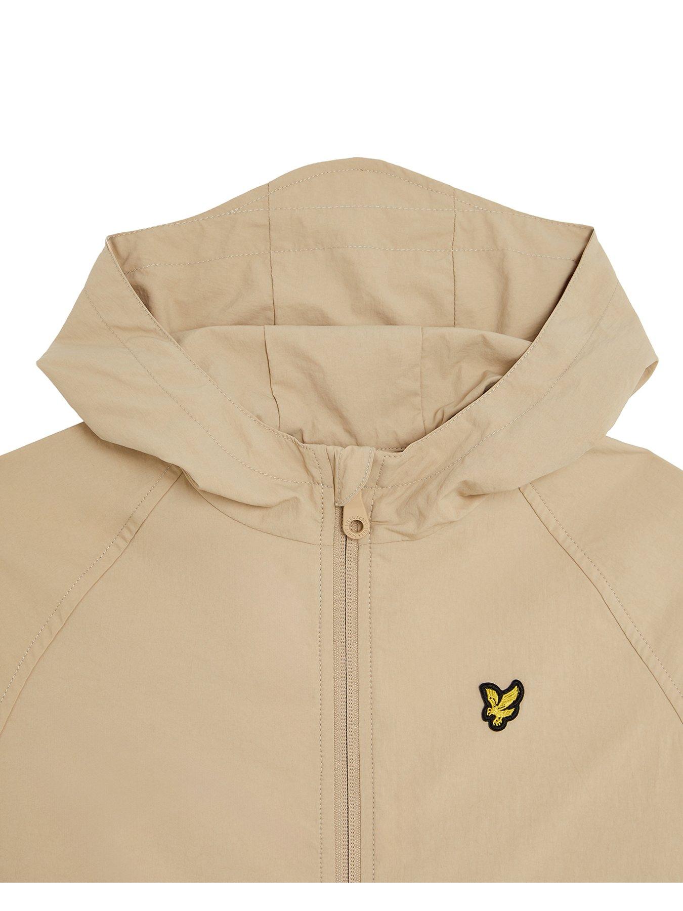Image 2 of 3 of Lyle & Scott Boys Hooded Windbreaker Jacket - Beige