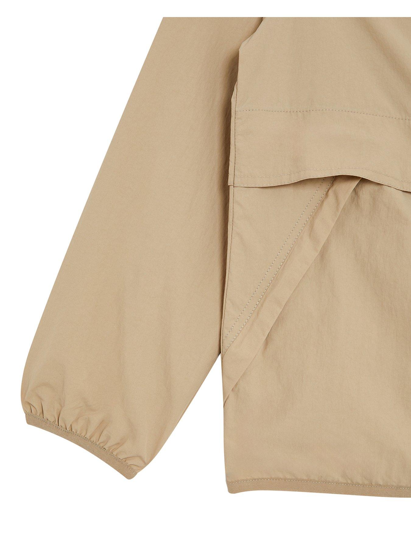 Image 3 of 3 of Lyle & Scott Boys Hooded Windbreaker Jacket - Beige