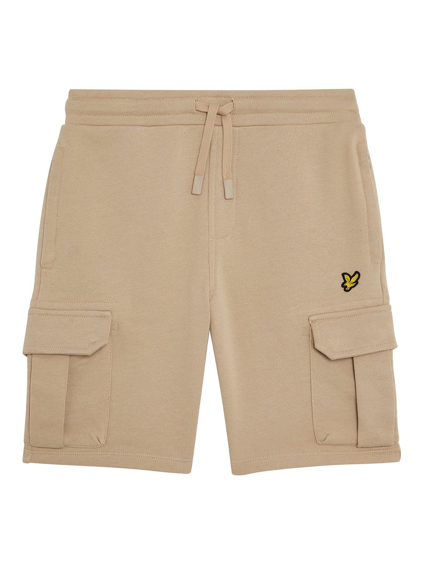 Image 6 of 7 of Lyle & Scott Boys Cargo Sweat Short - Beige
