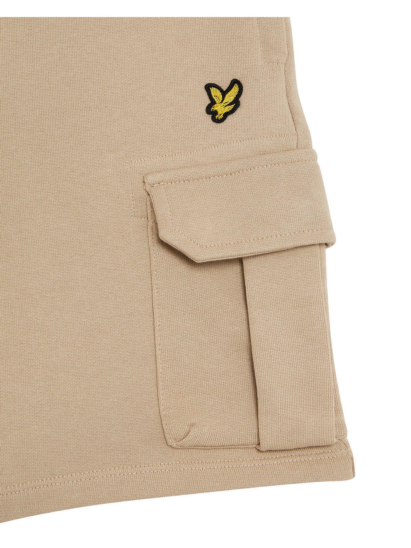 Image 7 of 7 of Lyle & Scott Boys Cargo Sweat Short - Beige