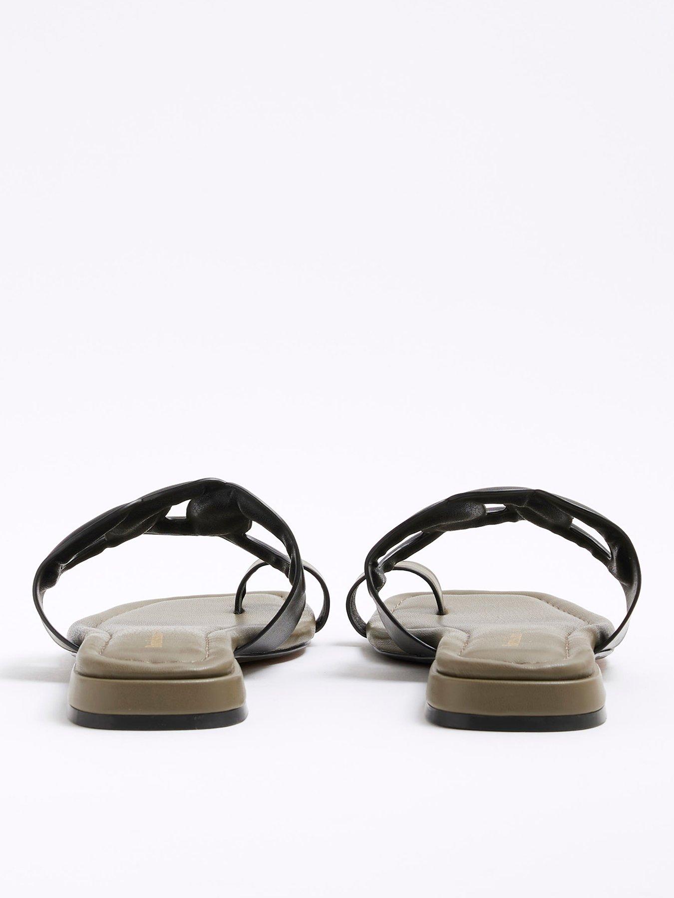 river-island-toe-loop-flat-sandal-greenback