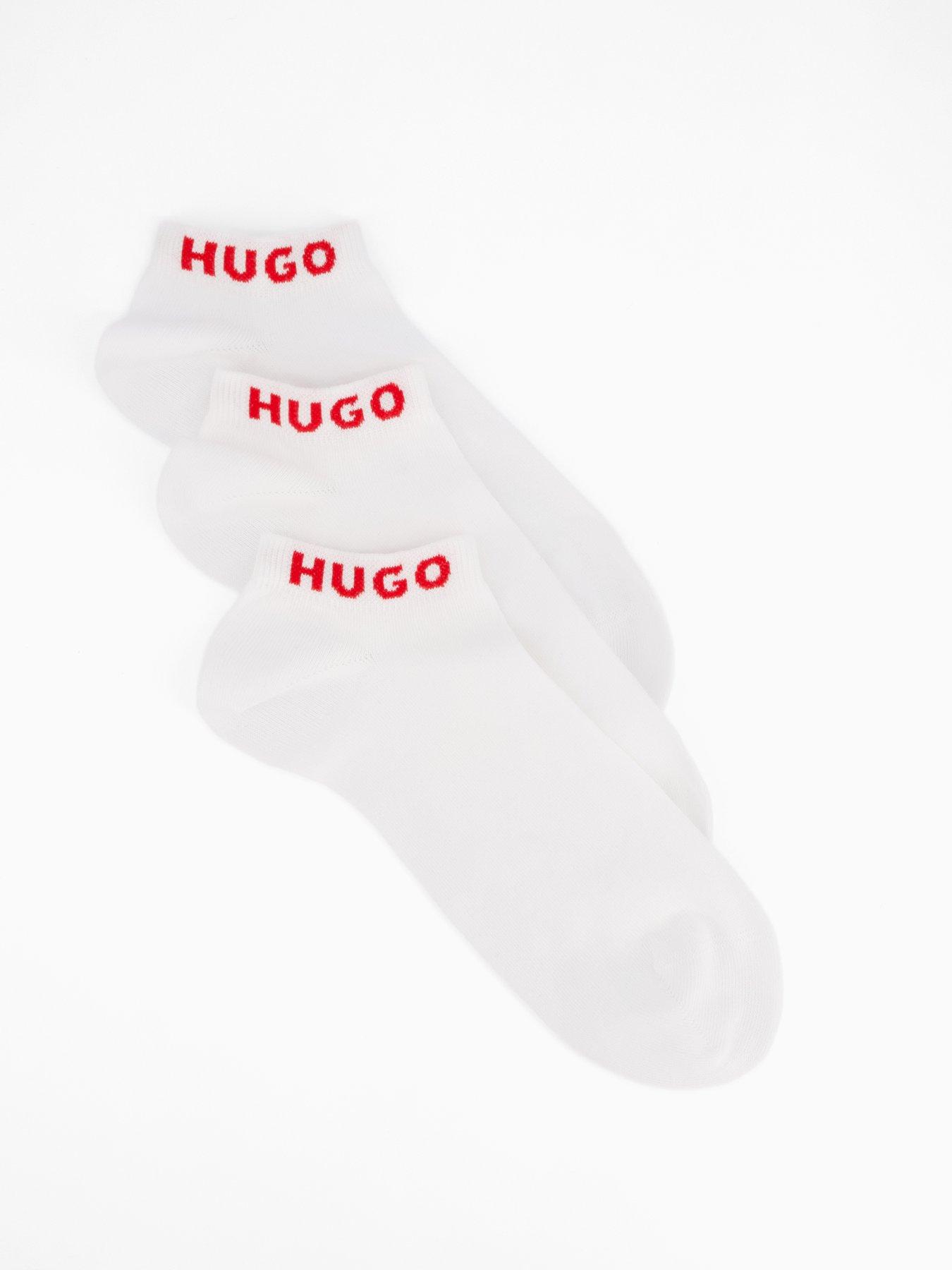 undefined 3 Pack Ankle Sock- White