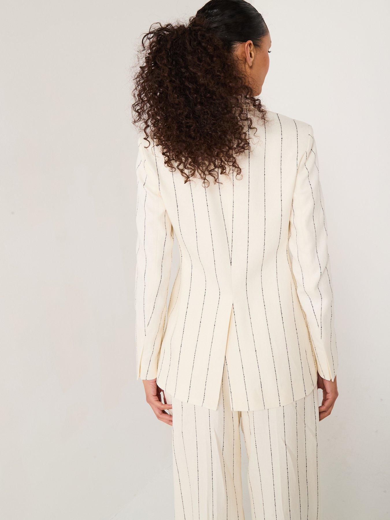 boss-jia-stripe-blazer-jacket-off-whitestillFront