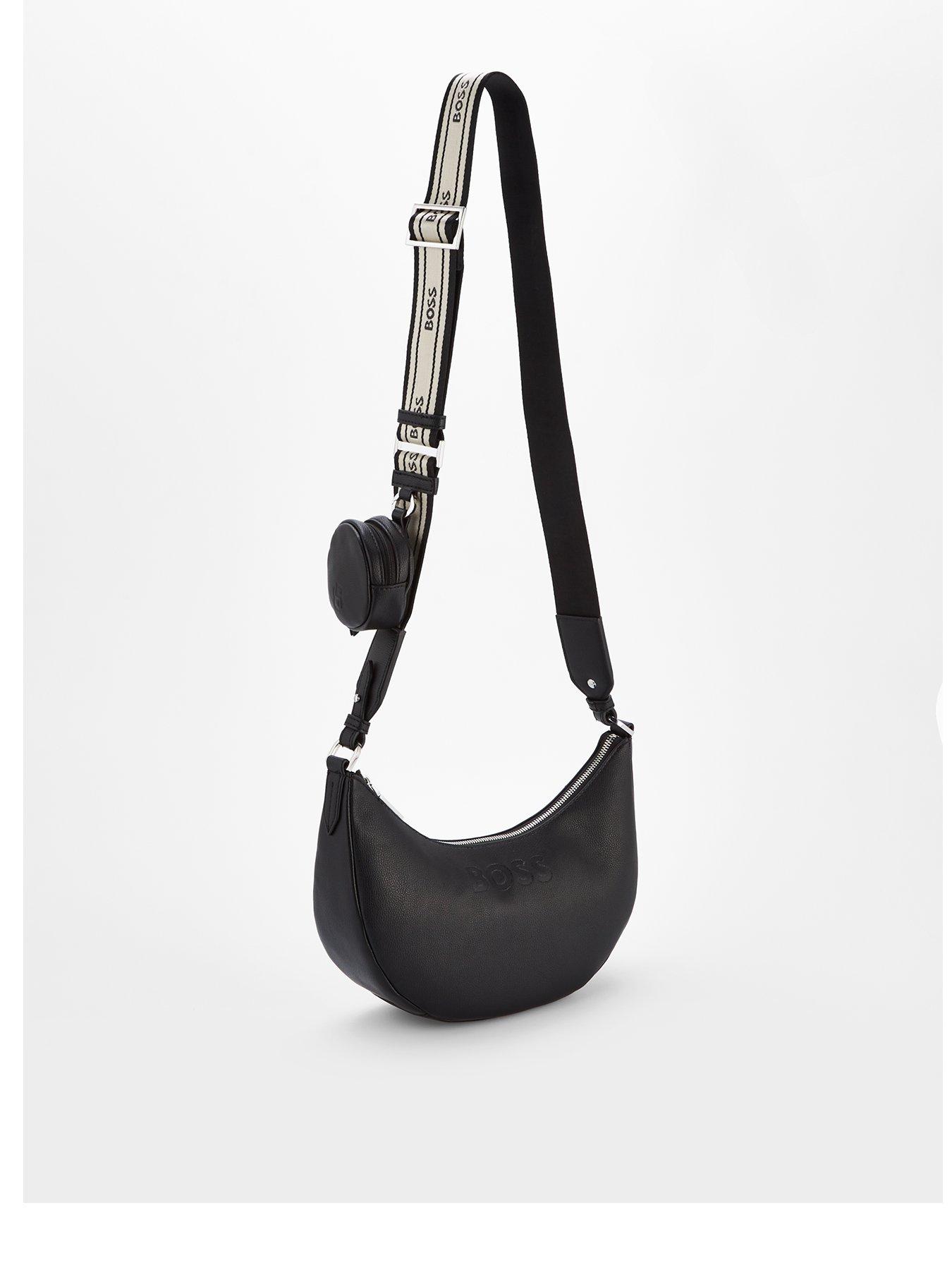 BOSS Addison Halfmoon Bag - Black