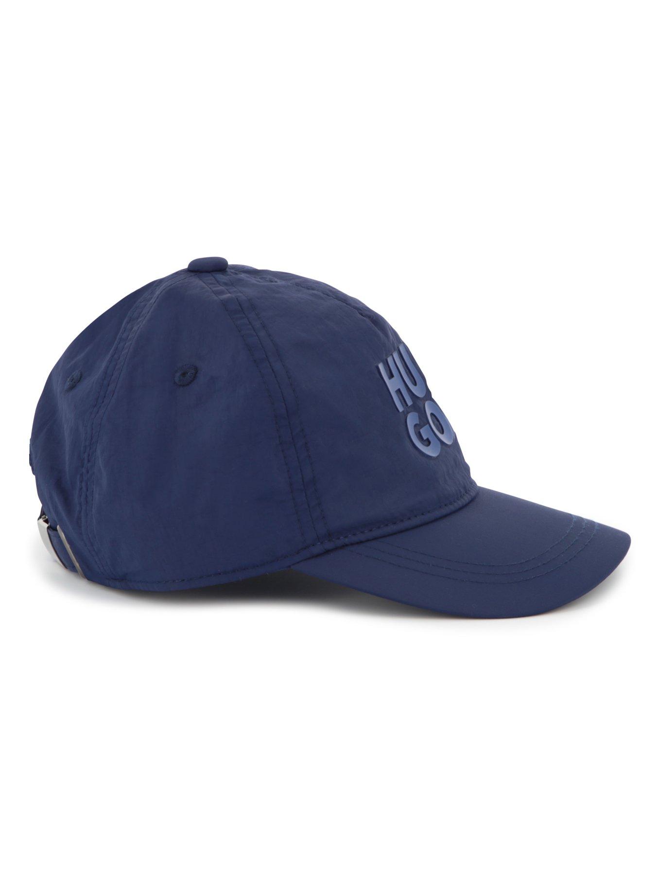 hugo-boys-logo-cap-navyoutfit