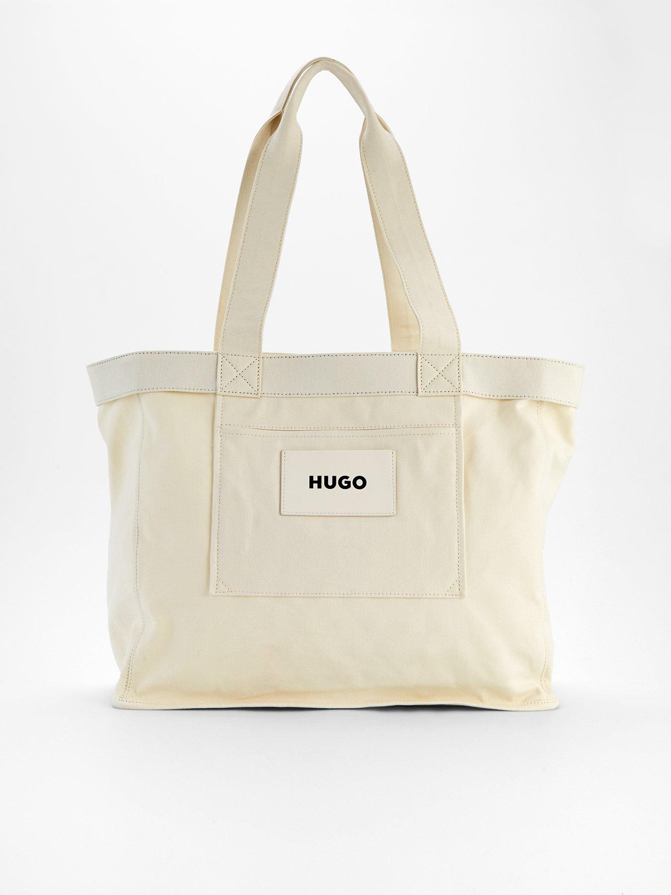hugo-becky-canvas-tote-bag-white-cream-white