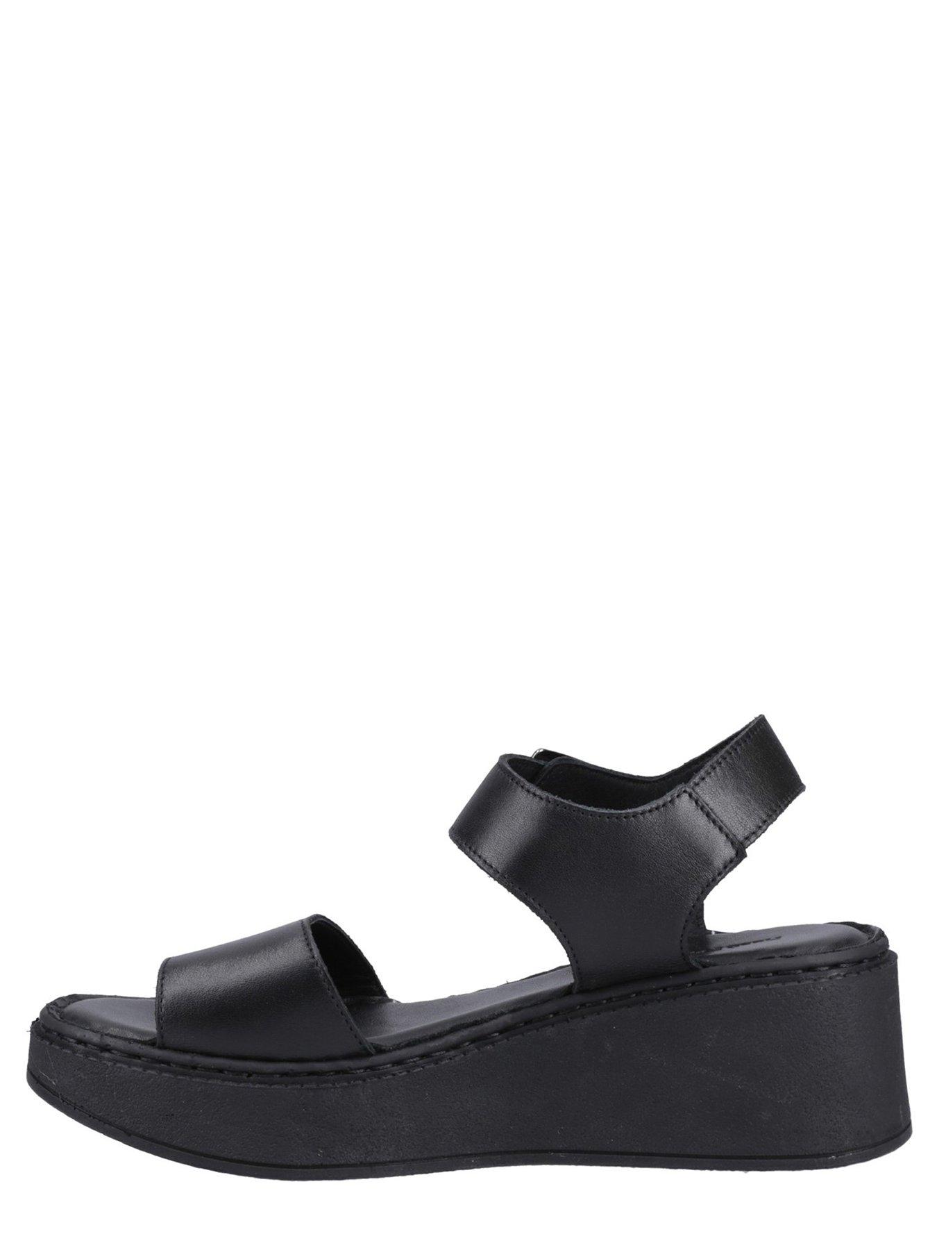 Image 4 of 5 of Hush Puppies Beatrix Wedge Sandal - Black