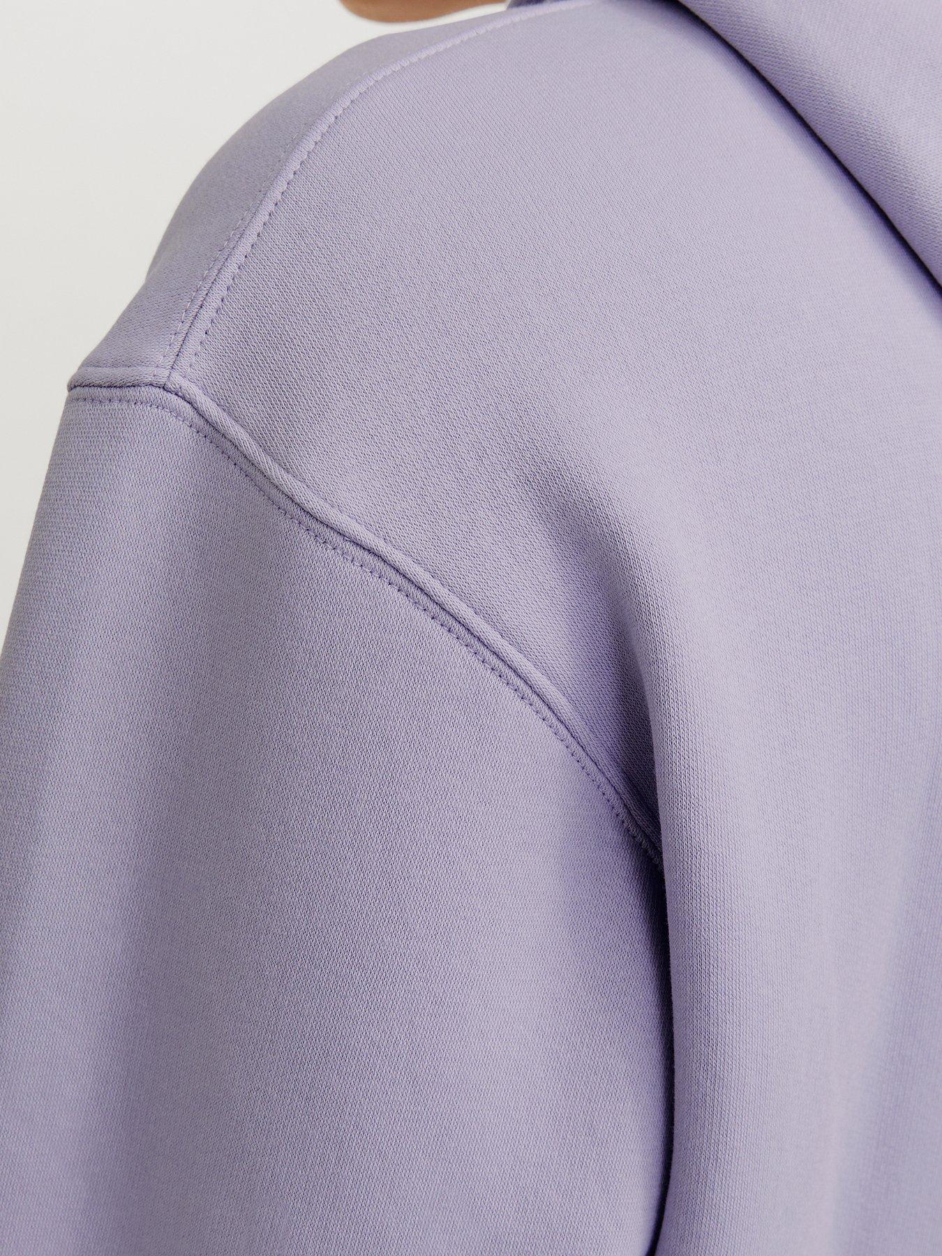 Image 5 of 6 of Jack & Jones Star Hoodie - Light Purple