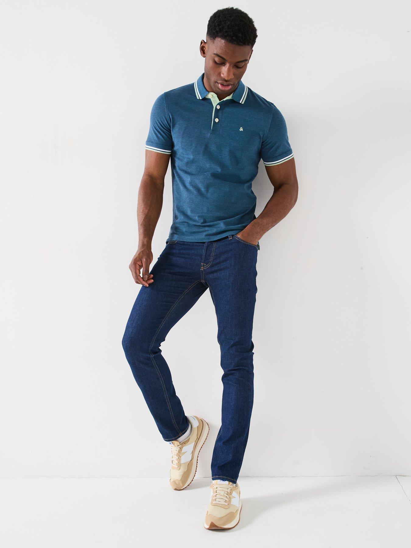 Image 3 of 5 of Jack & Jones Glenn Original Slim Fit Jeans - Blue
