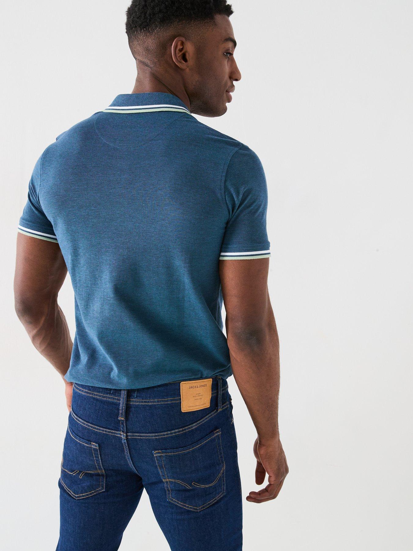 Image 4 of 5 of Jack & Jones Glenn Original Slim Fit Jeans - Blue