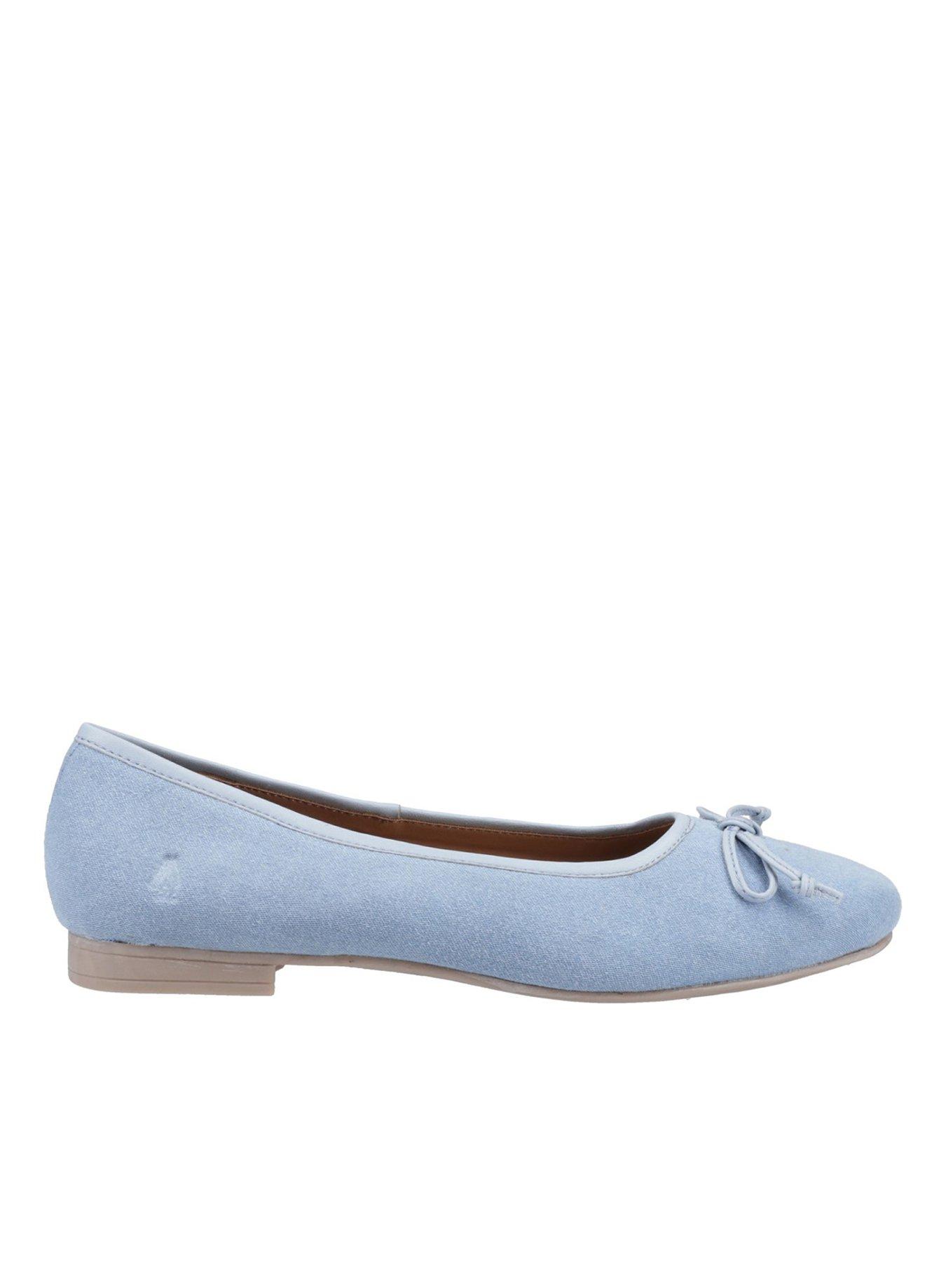 undefined Naomi Textile Ballet Shoe - Denim