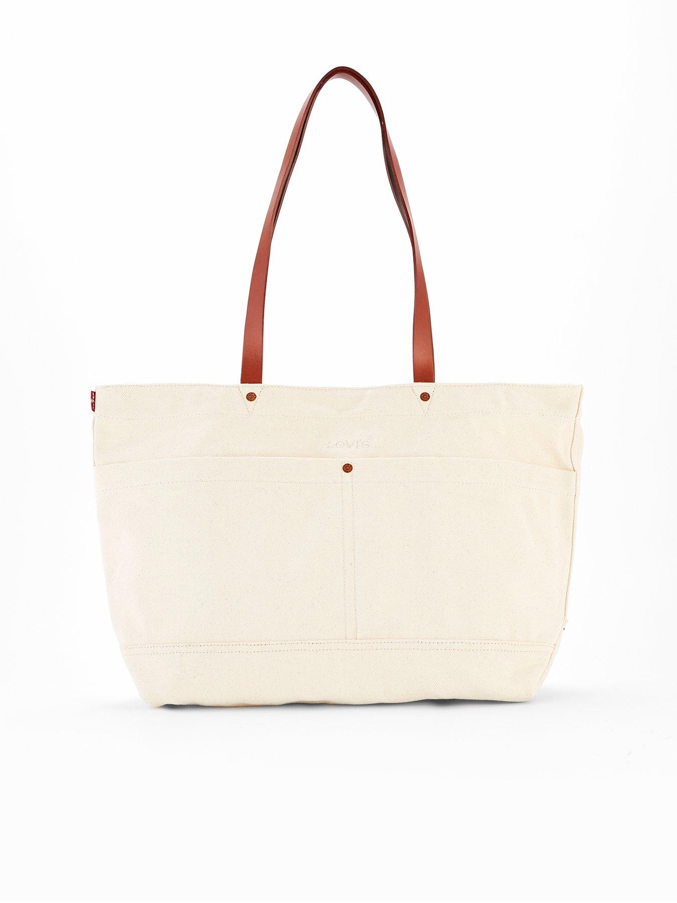 Image 1 of 4 of Levi's Women's Heritage Tote-All - Cream