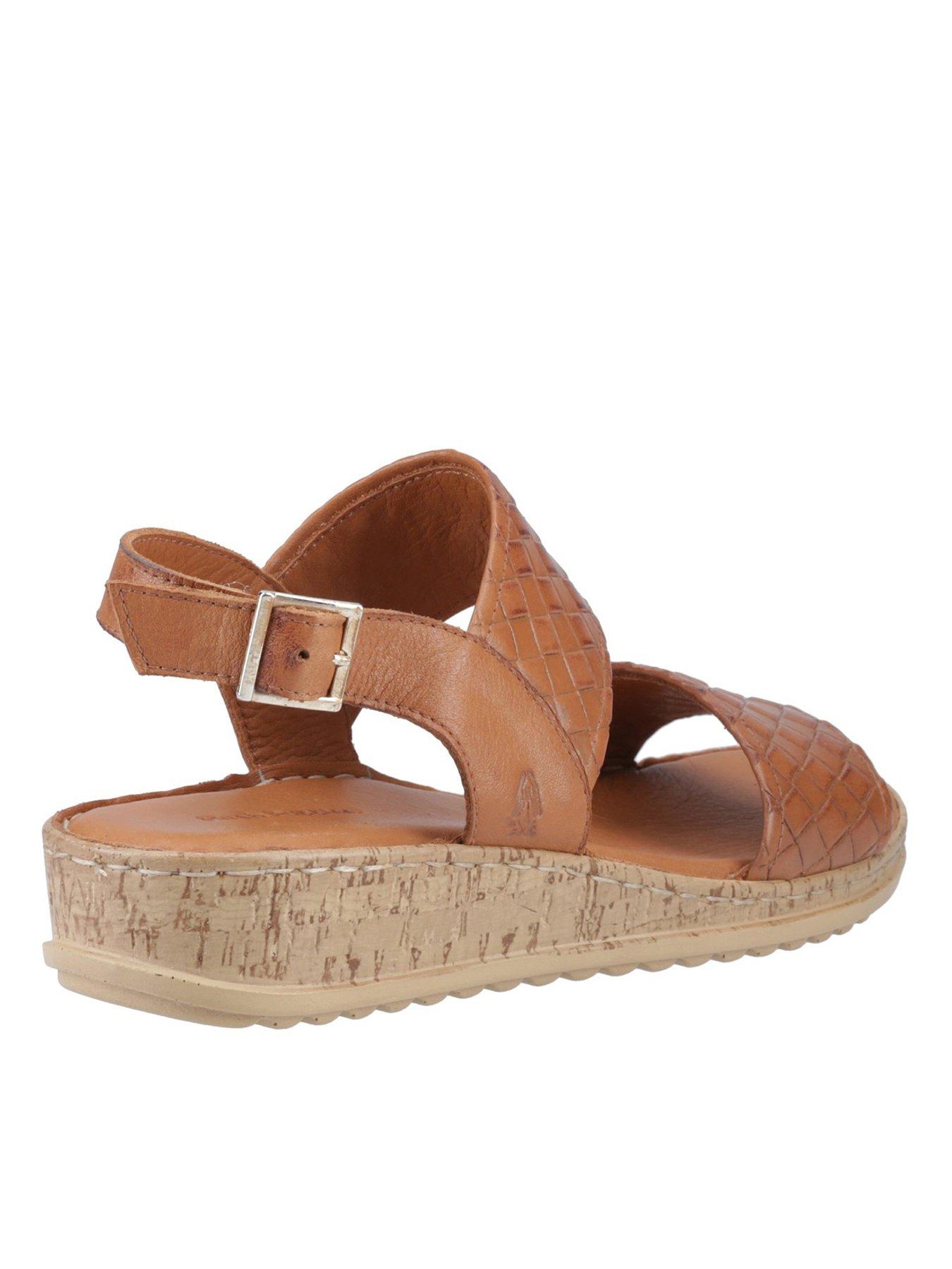 Image 3 of 5 of Hush Puppies Ebony Wide Fit Sandal - Tan