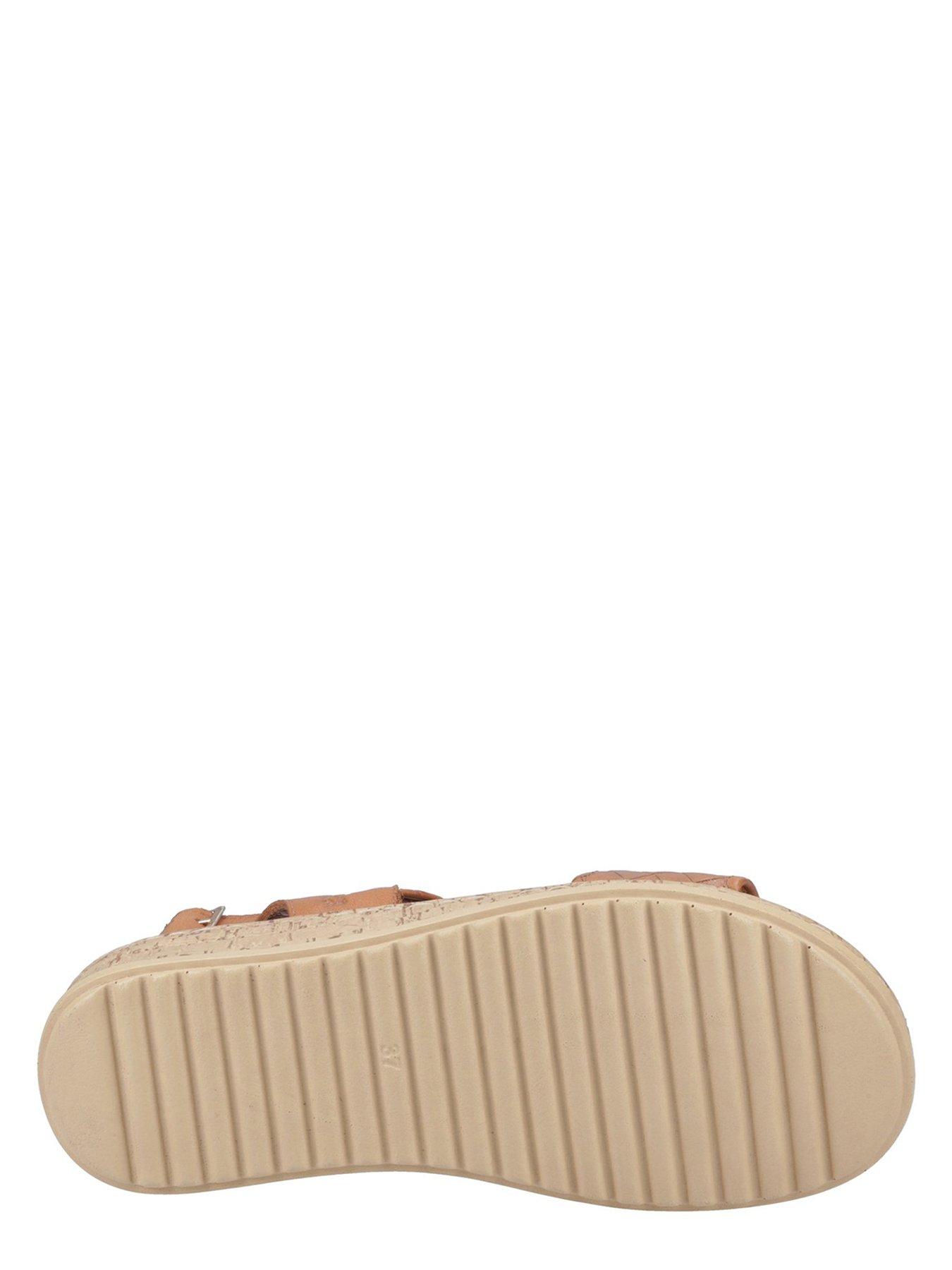 Image 5 of 5 of Hush Puppies Ebony Wide Fit Sandal - Tan