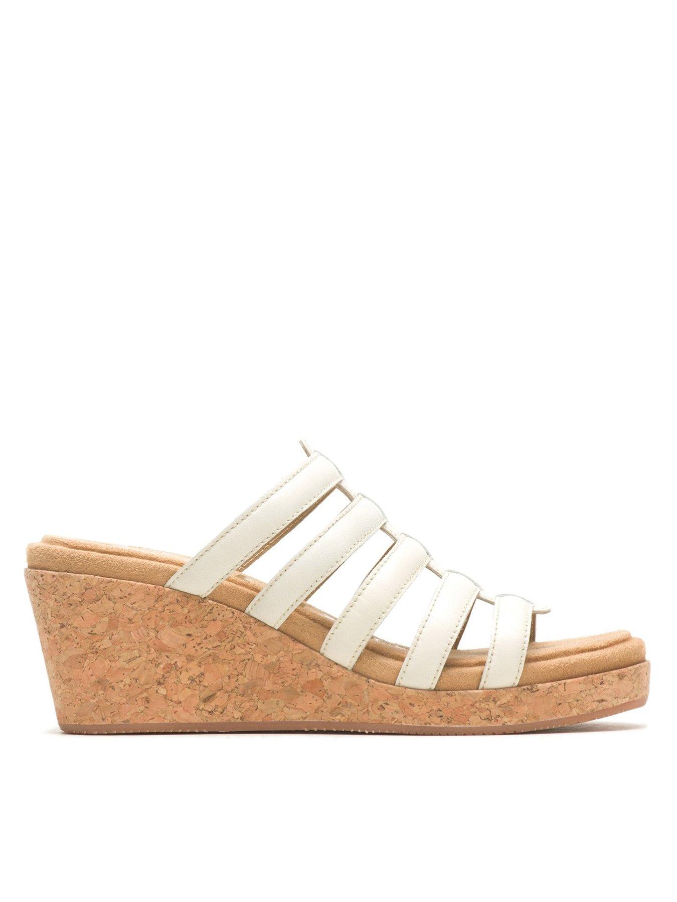 Image of Hush Puppies Willow Slide Sandal - White