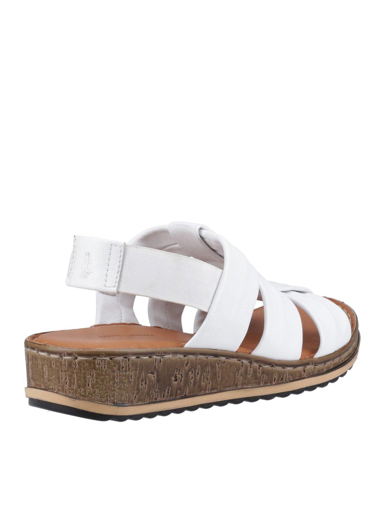 Image 3 of 5 of Hush Puppies Eden Gladiator Sandal - White
