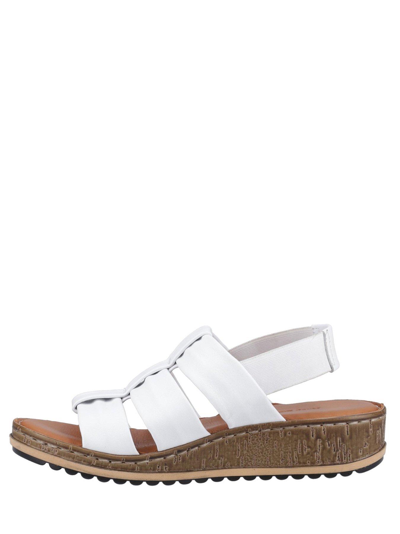 Image 4 of 5 of Hush Puppies Eden Gladiator Sandal - White