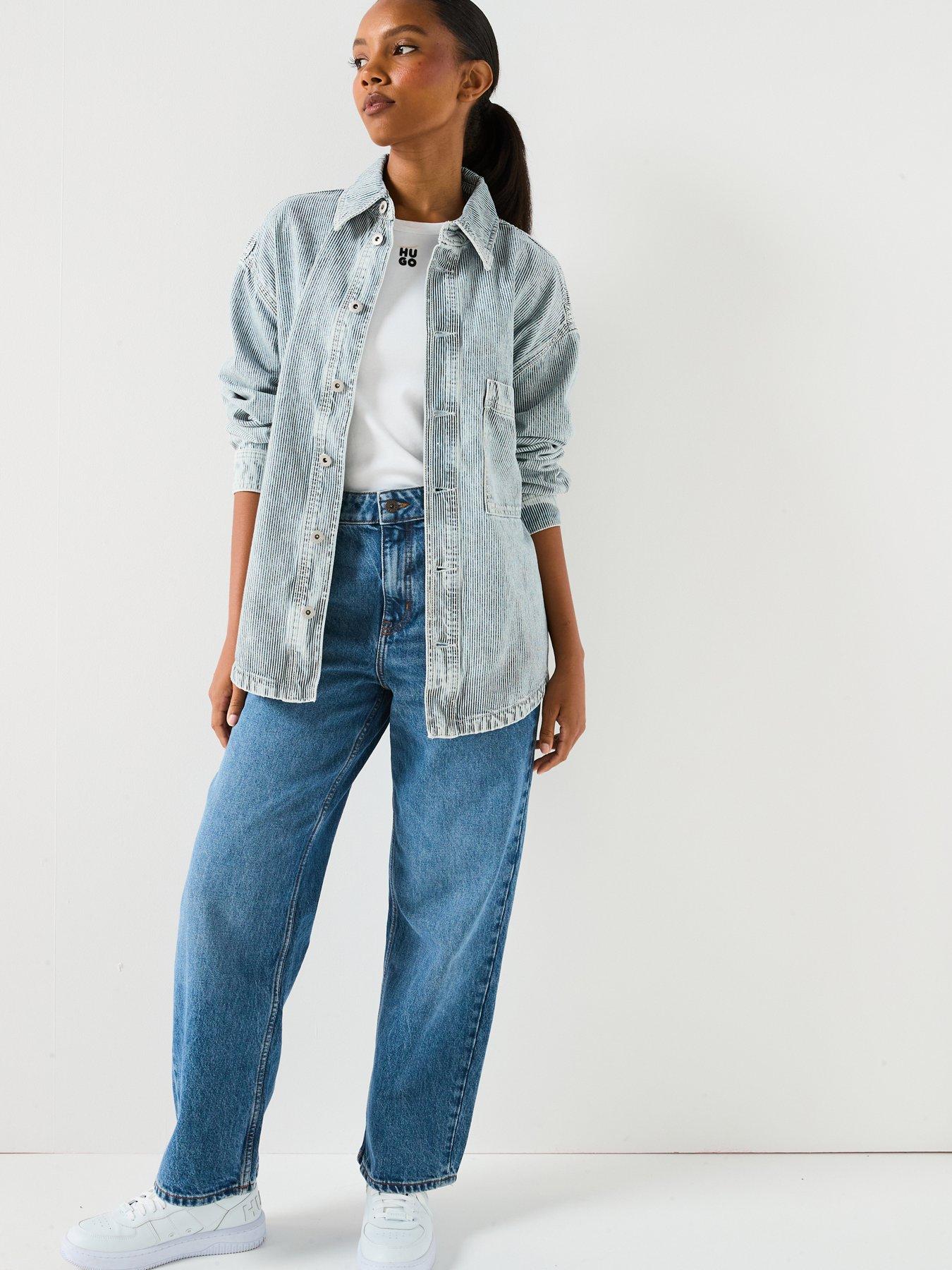 hugo-garesa-stripe-denim-shirt-bright-blueback