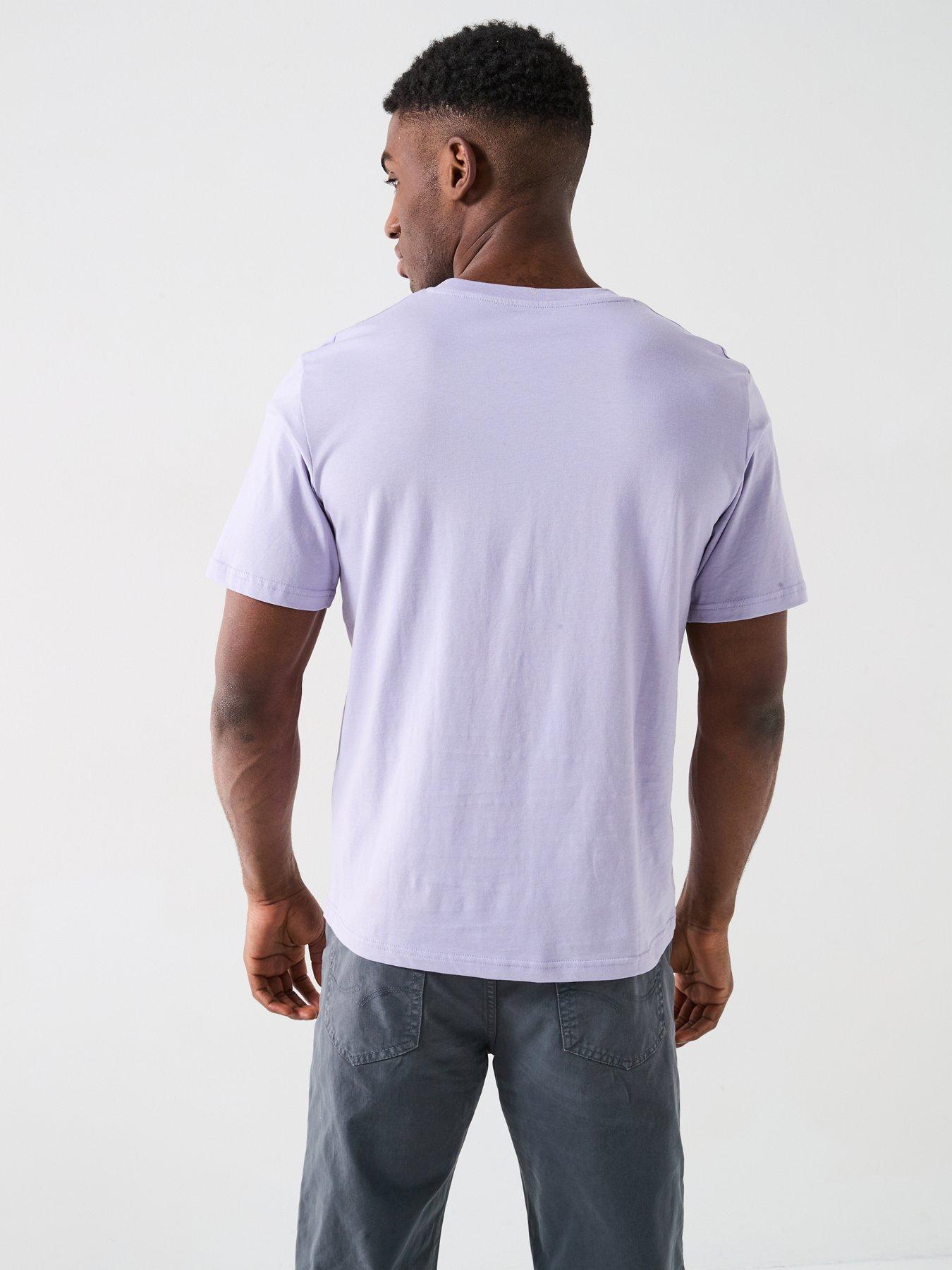 Image 2 of 5 of Jack & Jones Star T-Shirt - Light Purple