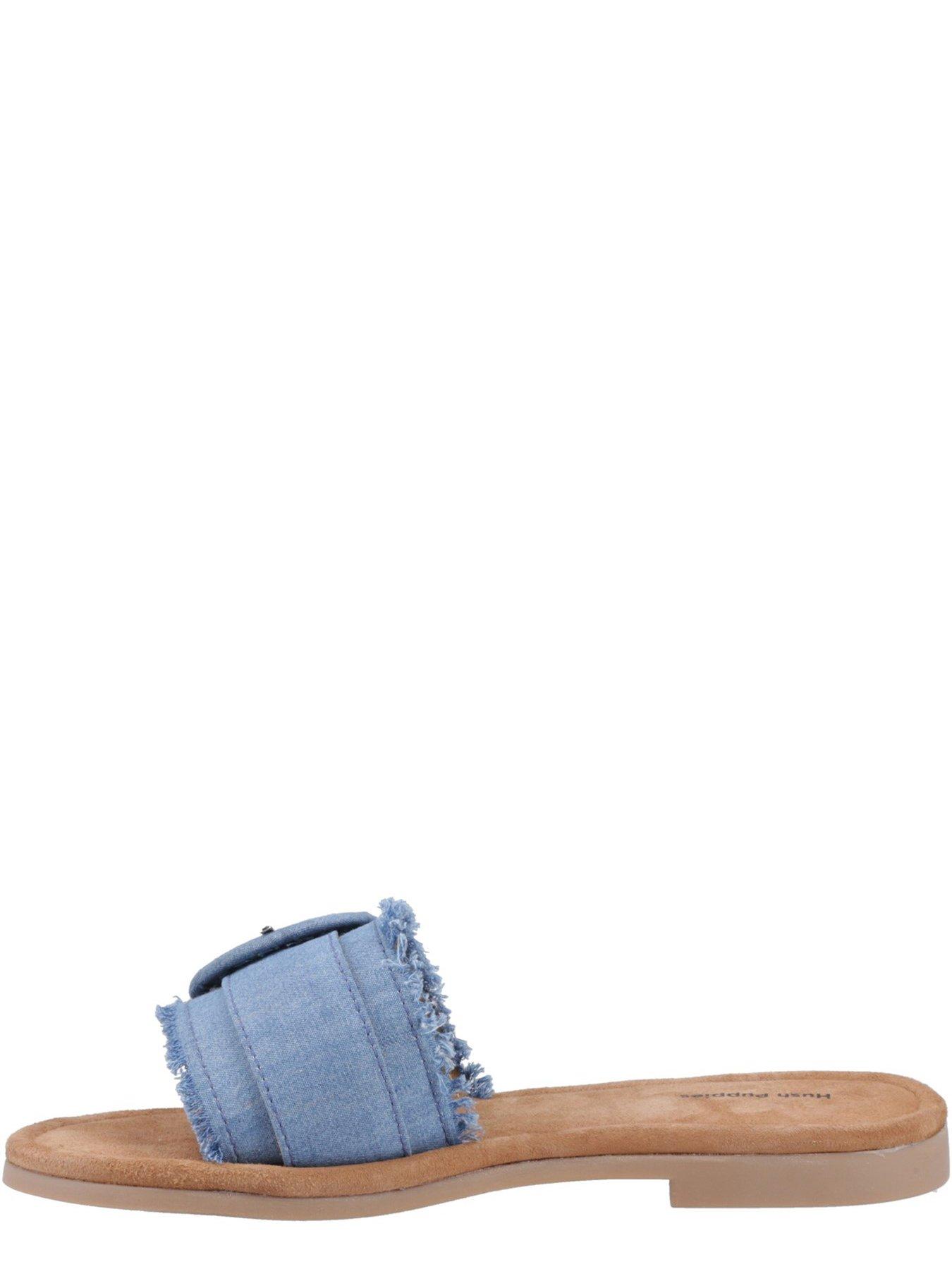 hush-puppies-hayley-buckle-slide-denimoutfit