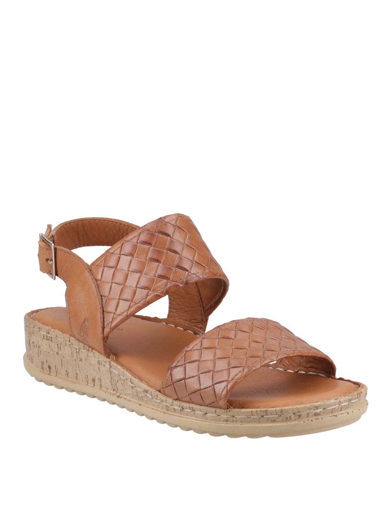 Image 2 of 5 of Hush Puppies Ebony Woven Sandal - Tan
