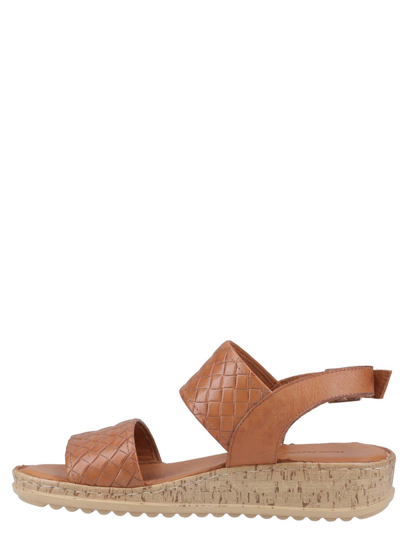 Image 4 of 5 of Hush Puppies Ebony Woven Sandal - Tan