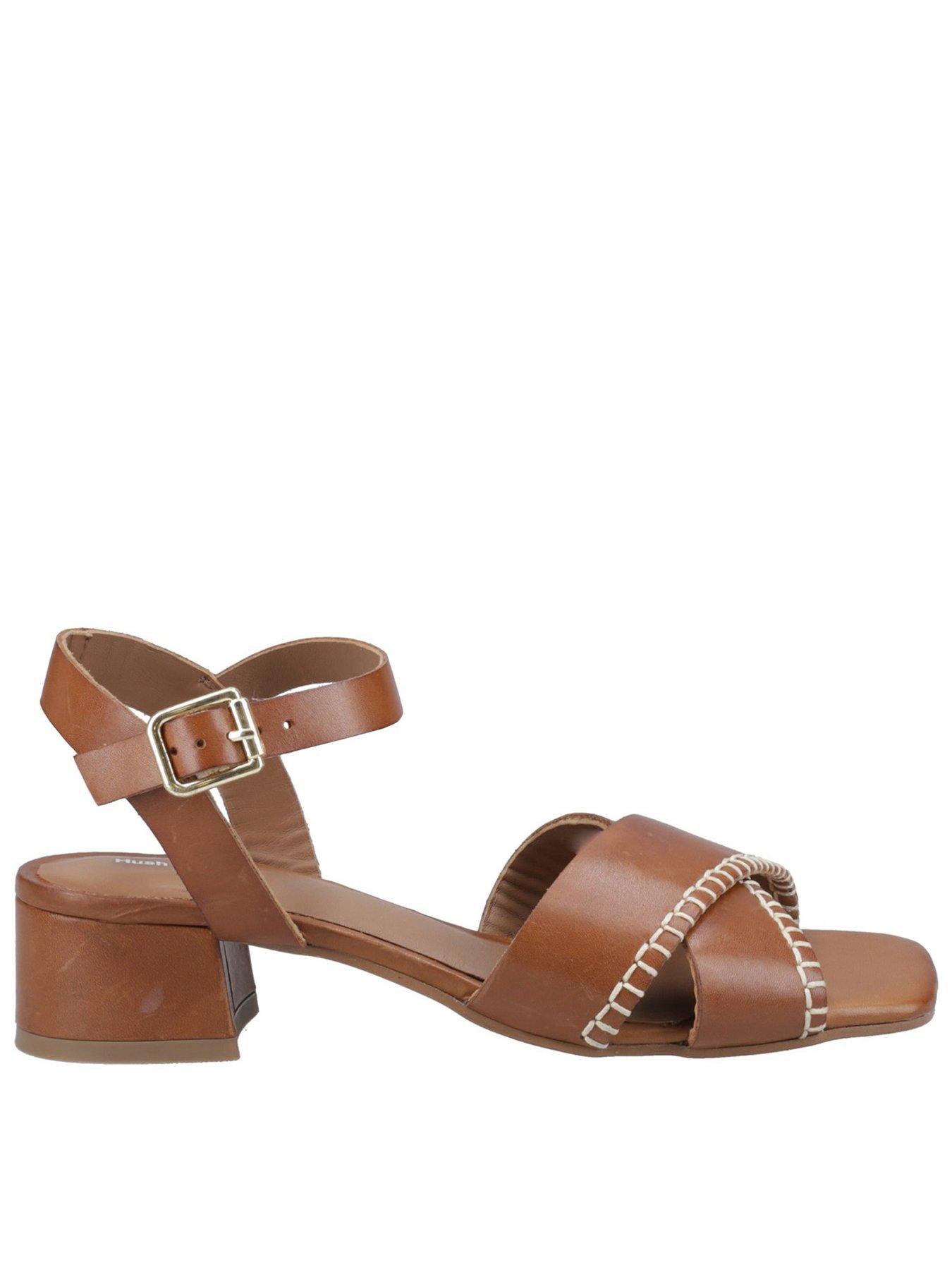 Hush Puppies Lyla Heeled Sandal - Brown