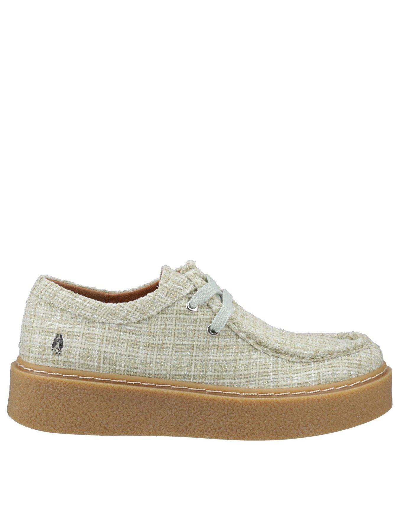 Hush Puppies Bridie Textile Mocc Toe Shoe - Mint