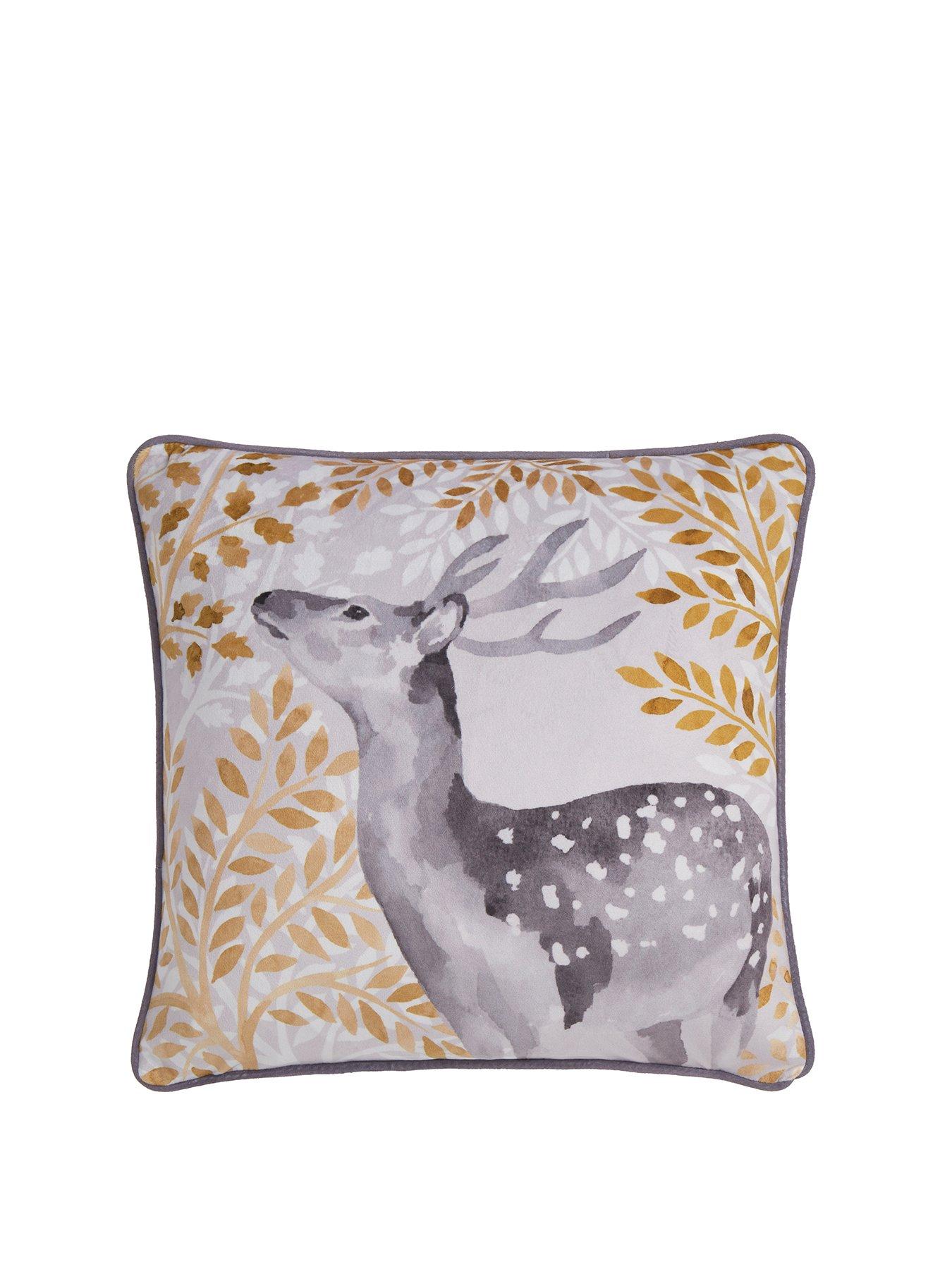 dreams-drapes-dreams-amp-drapes-forest-animals-velvet-filled-cushionstillFront