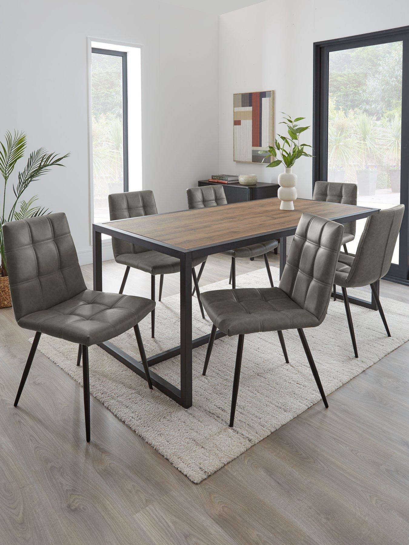 very-home-harlem-180-cm-dining-table-6-harlem-chairs-mid-oakgreyblack-fscreg-certifiedfront