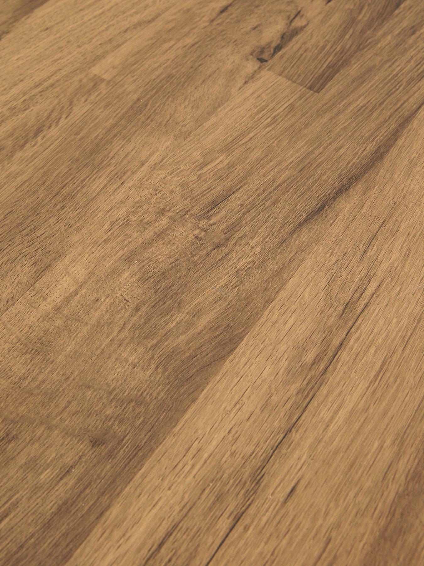 Image 7 of 7 of Very Home Harlem 180 cm Mid Oak&nbsp;Dining Table + 6 Harlem Grey Chairs -&nbsp;FSC&reg; Certified