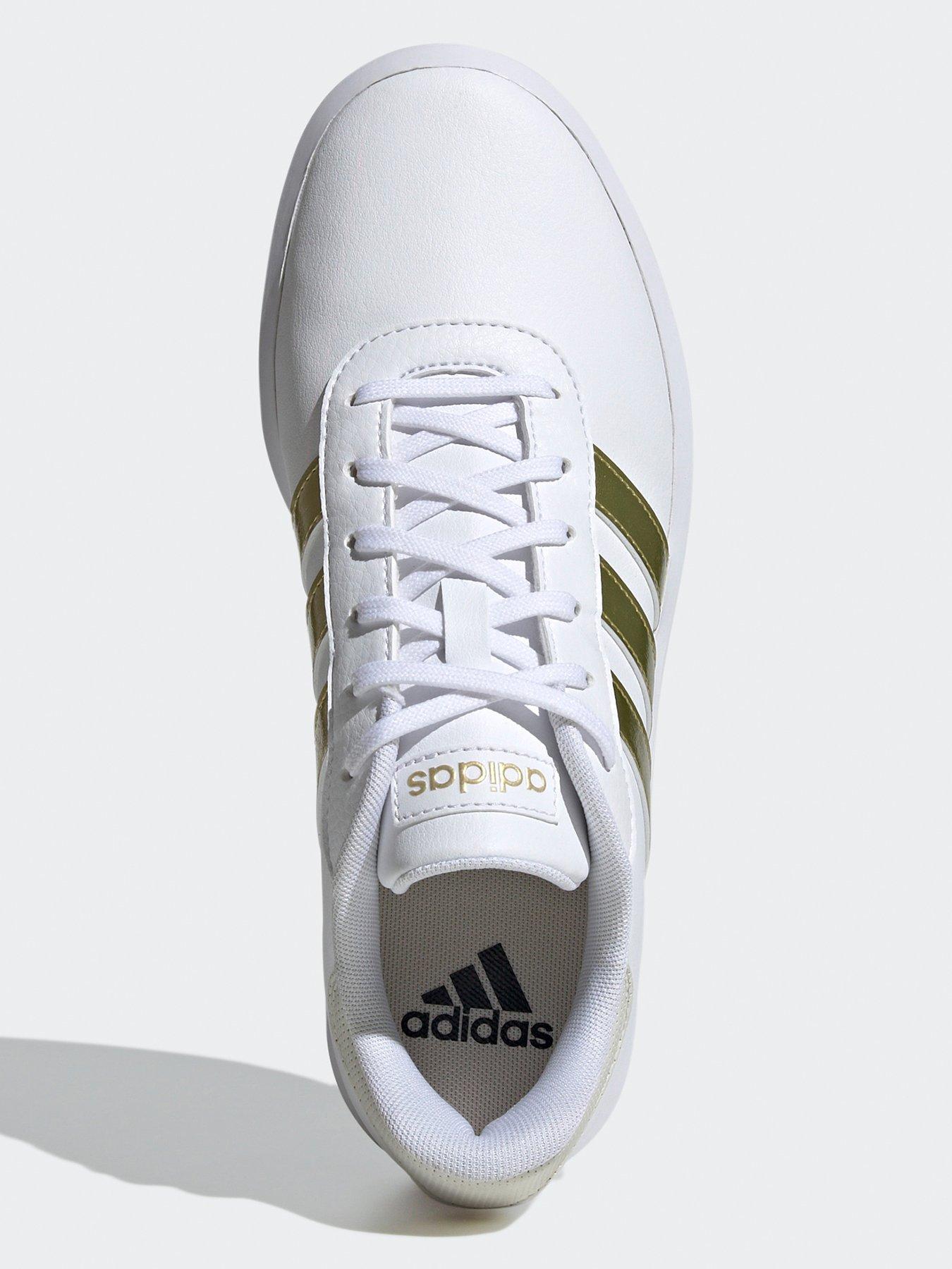 adidas-womens-court-platform-shoes-whiteoutfit