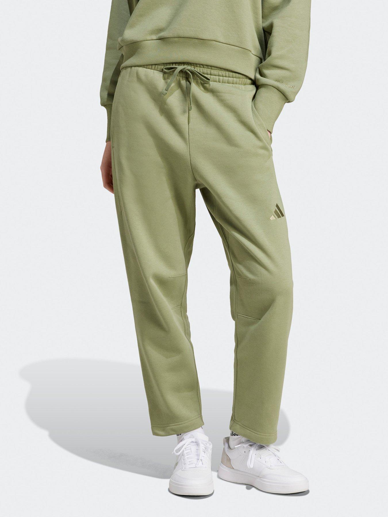 adidas-sportswear-womens-all-szn-fleece-barrel-leg-joggers-green