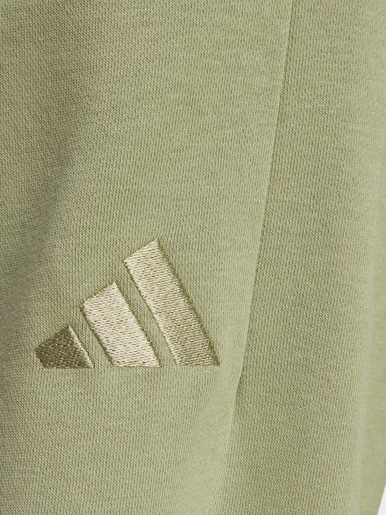 adidas-sportswear-womens-all-szn-fleece-barrel-leg-joggers-greendetail