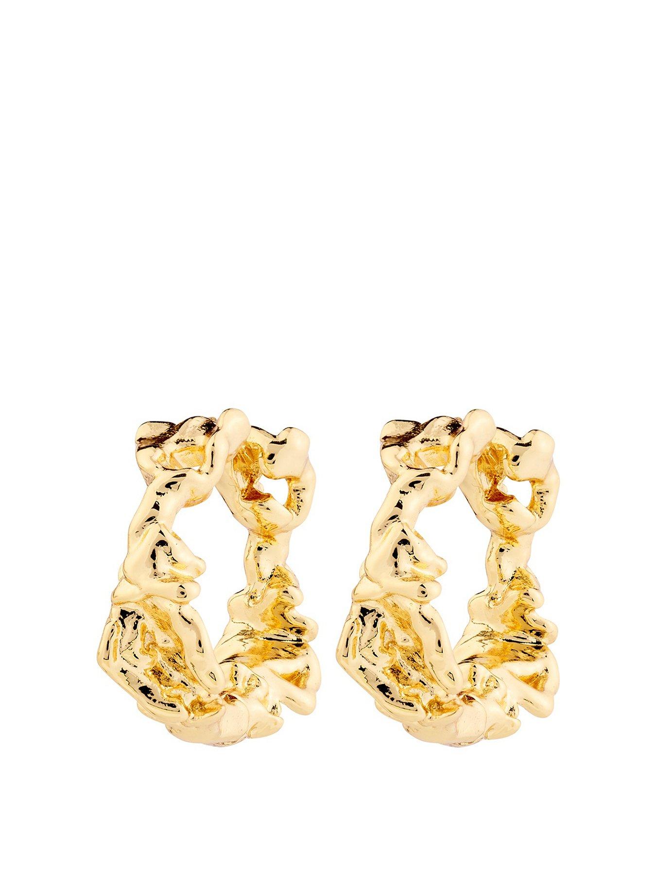 Image of Pilgrim TRUST earrings gold-plated
