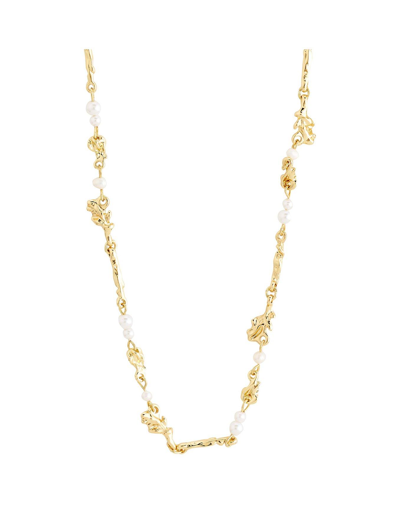 Pilgrim SLOAN pearl necklace gold-plated