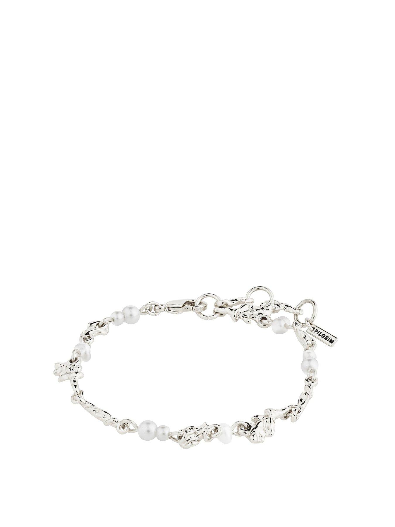 pilgrim-sloan-bracelet--plated-silverfront