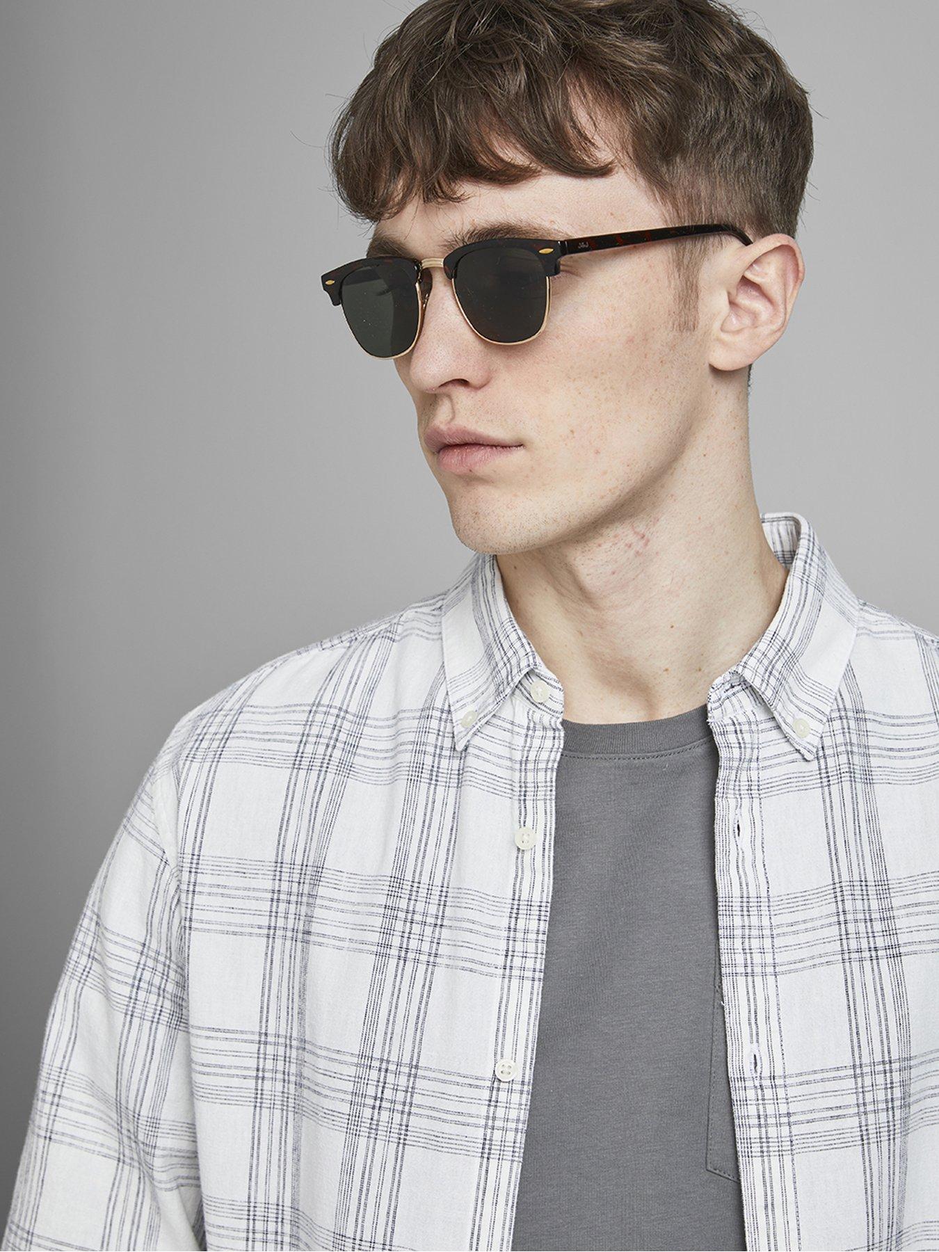 undefined Ryder Clubmaster Sunglasses - Black Coffee