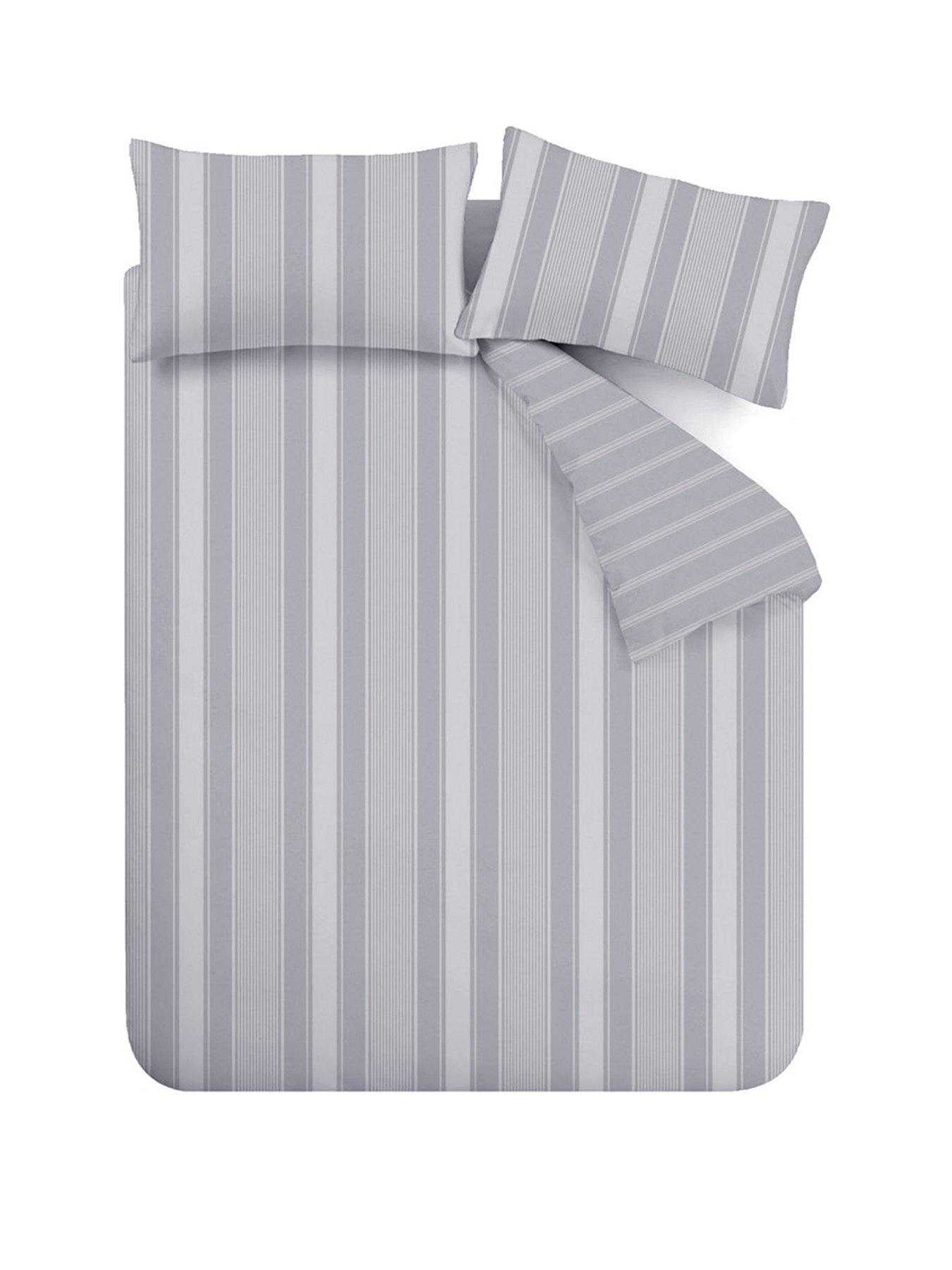 bianca-brushed-ticking-stripe-duvet-set--kingstillFront