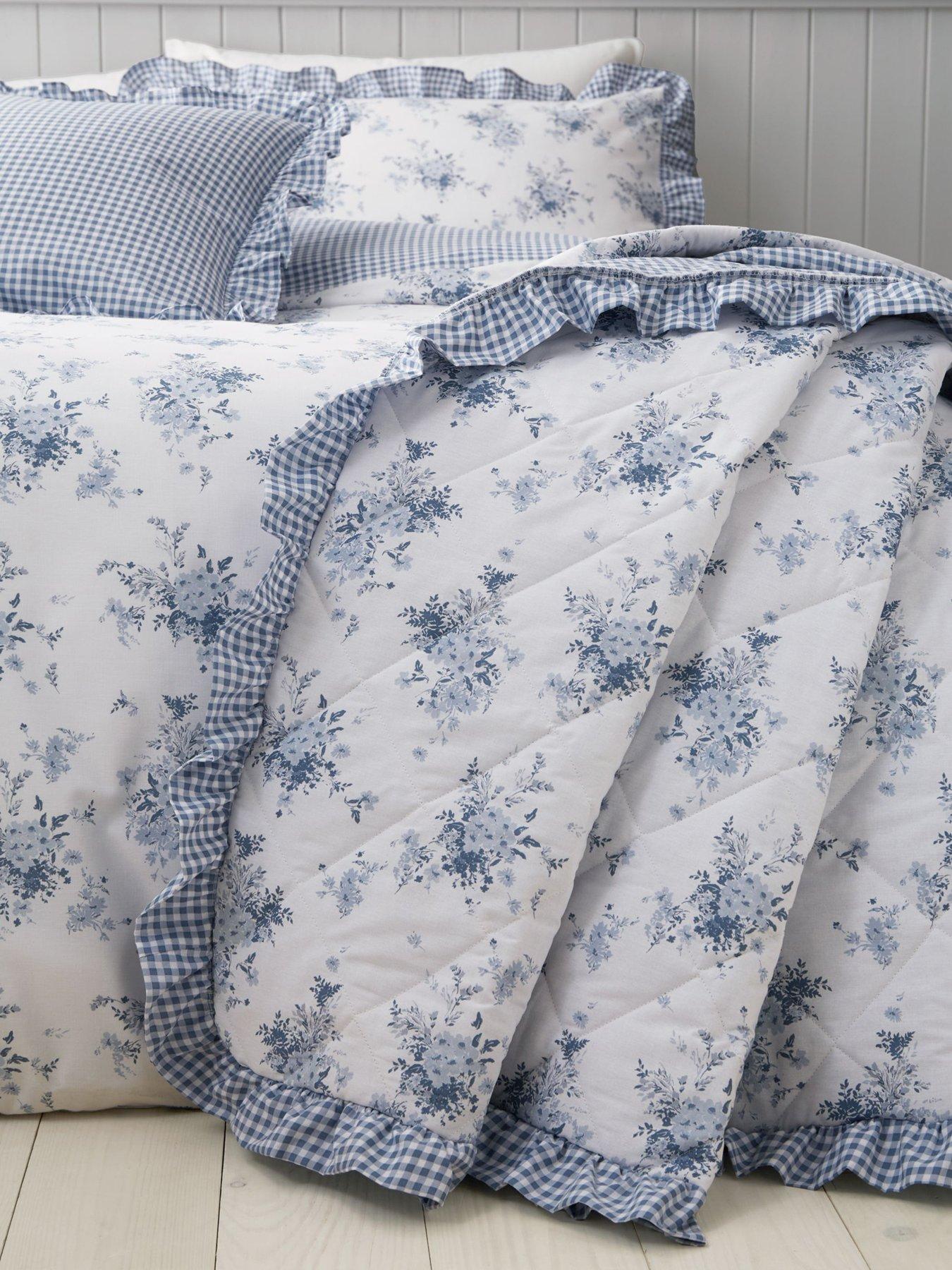 catherine-lansfield-lucie-floral-bedspread-throwfront